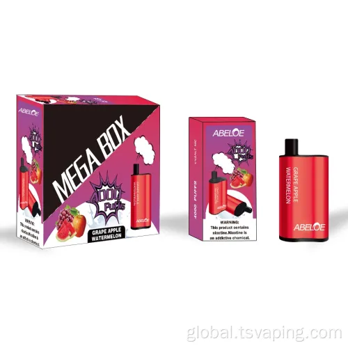 MEGA BOX 4000 Puffs Disposable Vape Mesh Coil Vape Pen 4000 Puffs 10 Ml Manufactory
